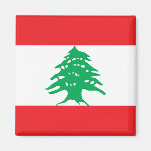 Flagge Libanons (Libanon) Magnet