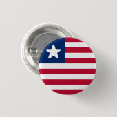 Flagge Liberias Button (Vorne & Hinten)