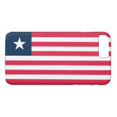 Flagge Liberias Case-Mate iPhone Hülle (Rückseite (Horizontal))