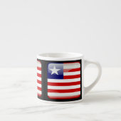 Flagge Liberias Espressotasse (Rechts)