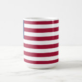 Flagge Liberias Kaffeetasse (Mittel)