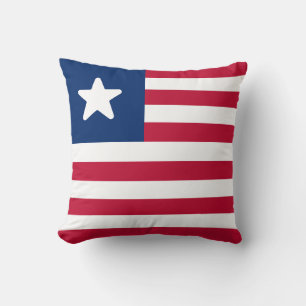 Flagge Liberias Kissen