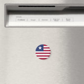 Flagge Liberias Magnet (In Situ (Geschirrspüler))