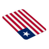 Flagge Liberias Magnet (Rechte Seite)