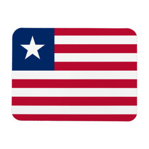 Flagge Liberias Magnet