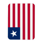 Flagge Liberias Magnet (Vertikal)