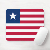 Flagge Liberias Mousepad (Mit Mouse)