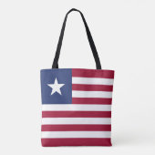 Flagge Liberias Tasche (Rückseite)