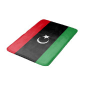 Flagge Libyens Badematte (Schrägansicht)