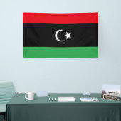 Flagge Libyens Banner (Messeveranstaltung)