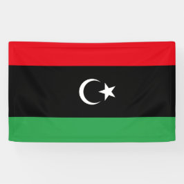 Flagge Libyens Banner