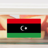 Flagge Libyens Etiketten (Befestigt)