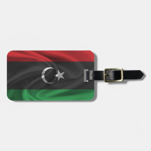 Flagge Libyens Gepäckanhänger