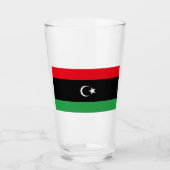 Flagge Libyens Glas (Vorderseite)