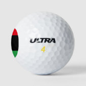 Flagge Libyens Golfball (Logo)