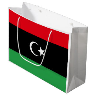 Flagge Libyens Große Geschenktüte