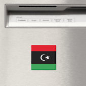 Flagge Libyens Magnet (In Situ (Geschirrspüler))