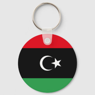 Flagge Libyens Schlüsselanhänger