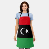 Flagge Libyens Schürze (Getragen)
