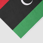 Flagge Libyens Seidenpapier (Ausschnitt)