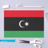 Flagge Libyens Seidenpapier (Handwerk)
