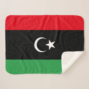 Flagge Libyens Sherpadecke
