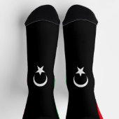 Flagge Libyens Socken (Oben)