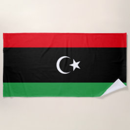 Flagge Libyens Strandtuch