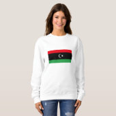 Flagge Libyens Sweatshirt (Vorne ganz)