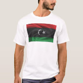 Flagge Libyens T-Shirt (Vorderseite)