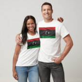 Flagge Libyens T-Shirt (Unisex)