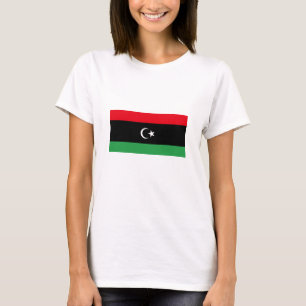 Flagge Libyens T-Shirt