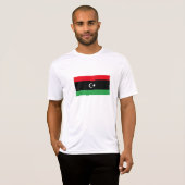 Flagge Libyens T-Shirt (Vorne ganz)
