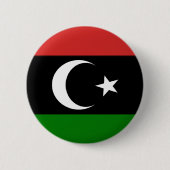 Flagge Libyens vor 1977 Button (Vorderseite)