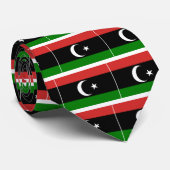 Flagge Libyens vor 1977 Krawatte (Gerollt)
