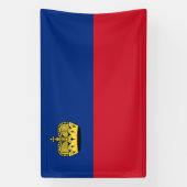 Flagge Liechtensteins Banner (Vertikal)