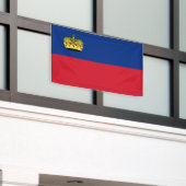 Flagge Liechtensteins Banner (Äußeres Gebäude)