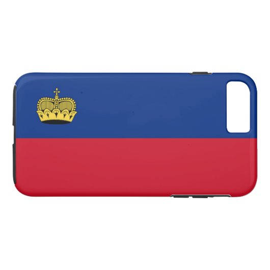 Flagge Liechtensteins Case-Mate iPhone Hülle (Rückseite (Horizontal))