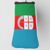 Flagge Liguriens (Italien) Golf Headcover (Rotieren 90)