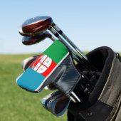 Flagge Liguriens (Italien) Golf Headcover (In Situ)