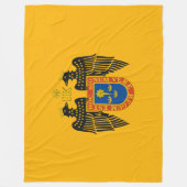 Flagge Limas (Peru) Fleecedecke (Vorderseite)