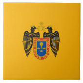 Flagge Limas (Peru) Fliese (Vorderseite)