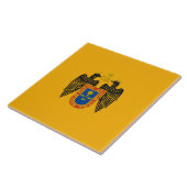 Flagge Limas (Peru) Fliese (Seite)