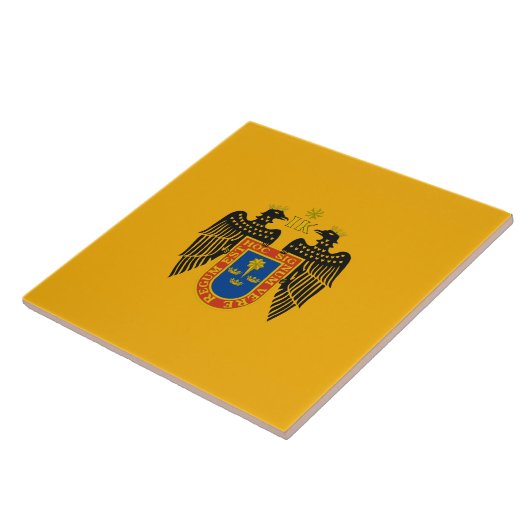 Flagge Limas (Peru) Fliese (Seite)