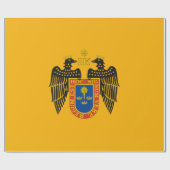 Flagge Limas (Peru) Geschenkpapier (Flach)