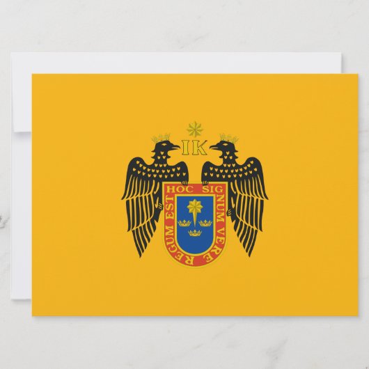 Flagge Limas (Peru) Karte (Vorderseite)