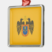 Flagge Limas (Peru) Ornament Aus Metall (Links)