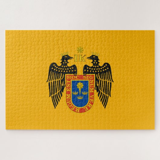 Flagge Limas (Peru) Puzzle (Horizontal)