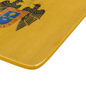 Flagge Limas (Peru) Schneidebrett (Ecke)
