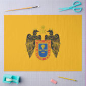 Flagge Limas (Peru) Seidenpapier (Basteln)